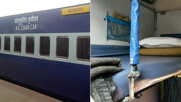Railways admits blankets are not washed after every trip!